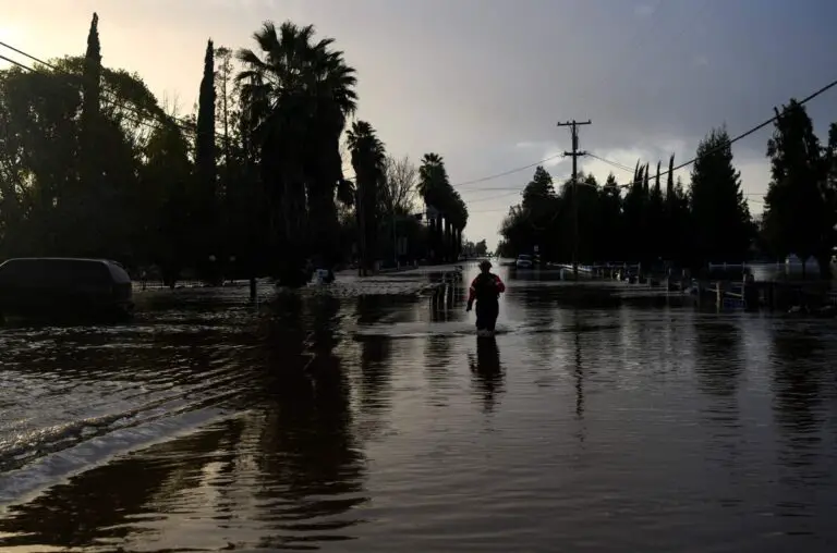 A cyclone caused a lot of damage in Northern California. One and a half million people lost power, and one person died