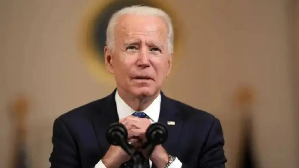 Look Biden there is blood on your palm." The former Air Force commander spoke sternly to the US President