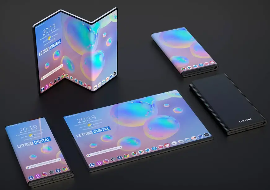 Samsung launched new Tri Foldable phone