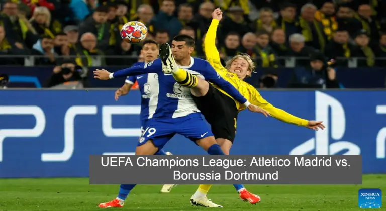 UEFA Champions League: Atletico Madrid vs. Borussia Dortmund